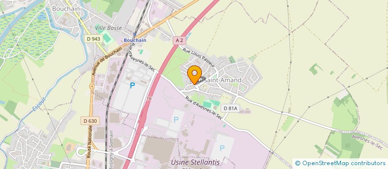 localisation de l'entreprise ASSOCIATION DES PARENTS D'ELEVES DE WAVRECHAIN-SOUS-FAULX à WAVRECHAIN-SOUS-FAULX