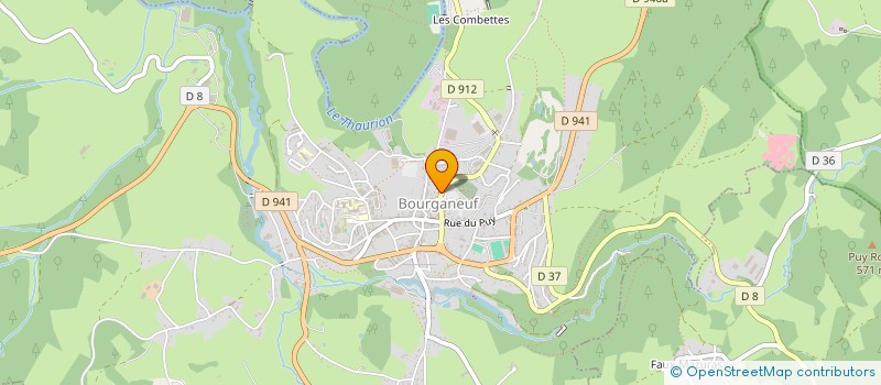 localisation de l'entreprise ASSOCIATION DES PARENTS D'ELEVES DES 3 ECOLES DE BOURGANEUF  BOURGANEUF