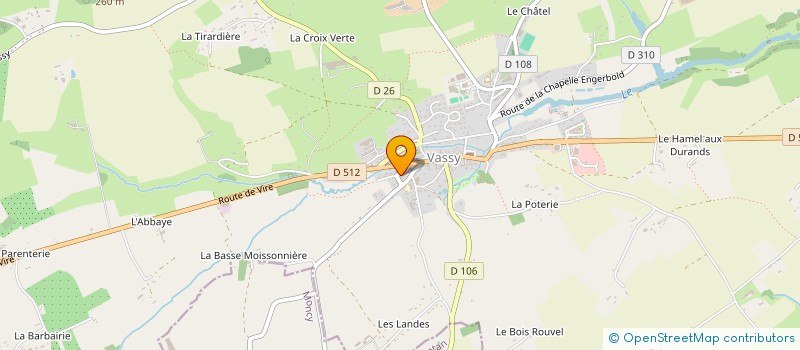 localisation de l'entreprise ASSOCIATION DES PARENTS D'ELEVES DES COURTES PATTES  VALDALLIERE