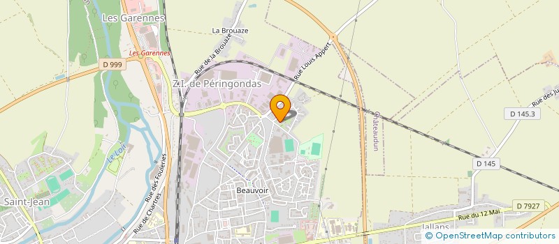 localisation de l'entreprise ASSOCIATION DES PARENTS D'ELEVES DES ECOLES BROSSOLETTE ET CURIE DE CHATEAUDUN (ASSOCIATION ABC) à CHATEAUDUN