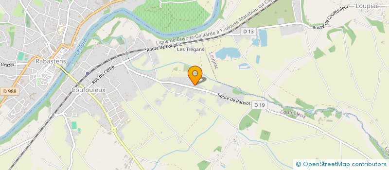 localisation de l'entreprise ASSOCIATION DES PARENTS D'ELEVES DES ECOLES DE COUFFOULEUX (APE DES ECOLES DE COUFFOULEUX)  COUFOULEUX