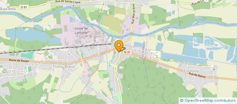 localisation de l'entreprise ASSOCIATION DES PARENTS D'ELEVES DES ECOLES DE MOULIN SOUS TOUVENT BITRY SAINT PIERRE LES BITRY  BITRY