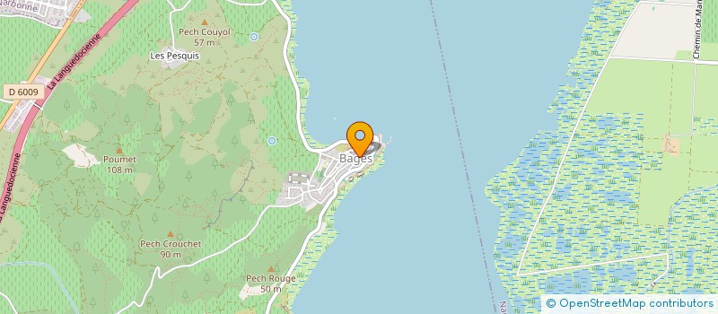 localisation de l'entreprise ASSOCIATION DES PARENTS D'ELEVES DES ECOLES HENRI BOUTIERE ET CELINE PINAUD  BAGES