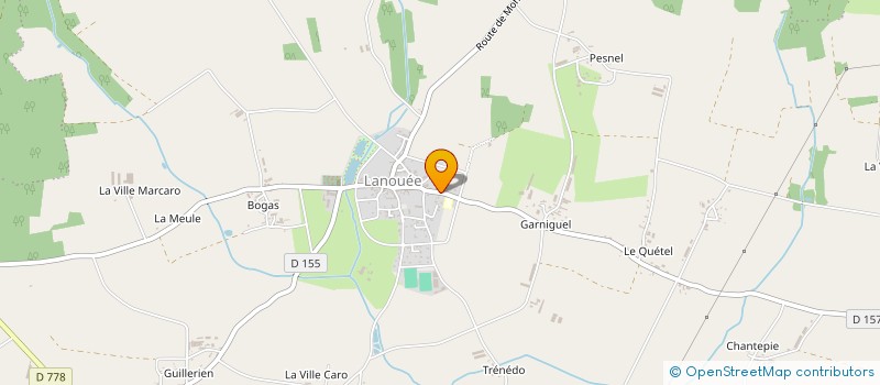 localisation de l'entreprise ASSOCIATION DES PARENTS D'ELEVES DES ECOLES PRIVEES MIXTES DE LANOUEE-LES FORGES  FORGES DE LANOUEE