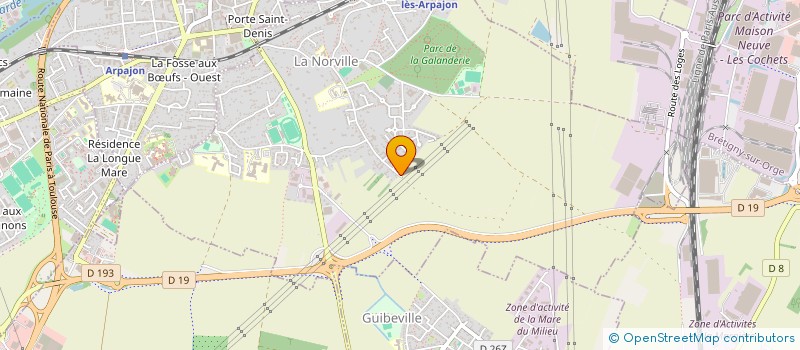 localisation de l'entreprise ASSOCIATION DES PARENTS D'ELEVES DES ETABLISSEMENTS D'ENSEIGNEMENT PUBLIC D'ARPAJON ET DU DISTRICT D'ARPAJON  ARPAJON