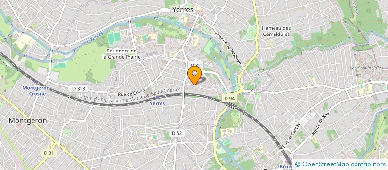 localisation de l'entreprise ASSOCIATION DES PARENTS D'ELEVES DES GRANDS GODEAUX à YERRES