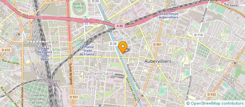 localisation de l'entreprise ASSOCIATION DES PARENTS D'ELEVES DES INSTITUTIONS SCOLAIRES DE CHNE-OR à AUBERVILLIERS