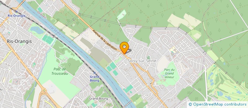 localisation de l'entreprise ASSOCIATION DES PARENTS D'ELEVES DES MEILLOTTES à SOISY-SUR-SEINE
