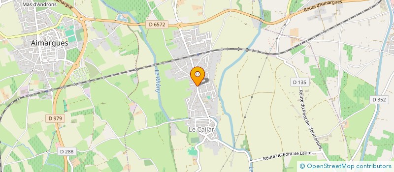 localisation de l'entreprise ASSOCIATION DES PARENTS D'ELEVES DU CAILAR  LE CAILAR