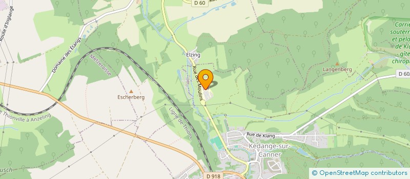 localisation de l'entreprise ASSOCIATION DES PARENTS D'ELEVES DU COLLEGE DE LA CANNER  KEDANGE-SUR-CANNER