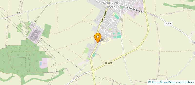 localisation de l'entreprise ASSOCIATION DES PARENTS D'ELEVES DU COLLEGE DE NEUILLY EN THELLE LES ENFANTS D'ABORD  NEUILLY-EN-THELLE
