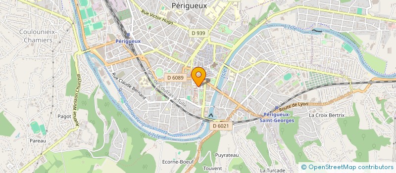 localisation de l'entreprise ASSOCIATION DES PARENTS D'ELEVES DU COLLEGE ET DU LYCEE BERTRAN DE BORN EEP à PERIGUEUX
