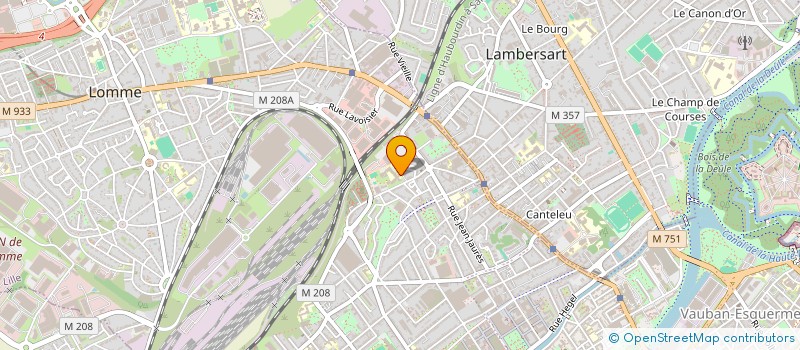 localisation de l'entreprise ASSOCIATION DES PARENTS D'ELEVES DU COLLEGE JEAN JAURES à LILLE