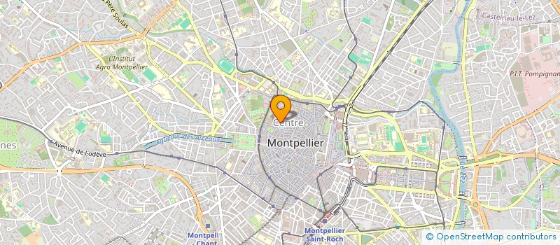 localisation de l'entreprise ASSOCIATION DES PARENTS D'ELEVES DU CONSERVATOIRE NATIONAL DE REGION DISTRICT MONTPELLIER à MONTPELLIER