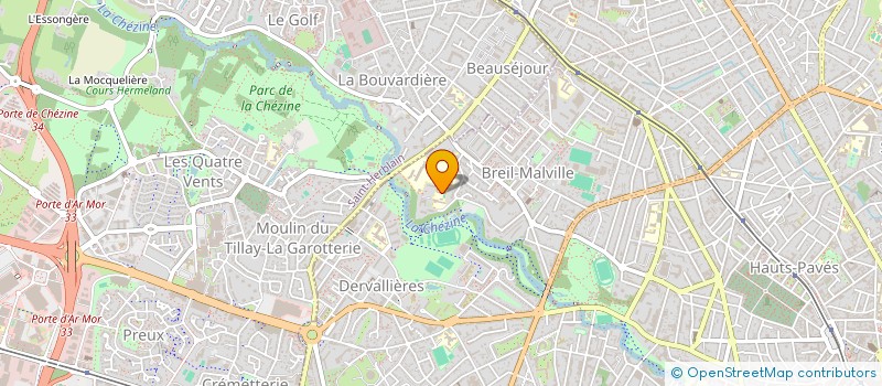 localisation de l'entreprise ASSOCIATION DES PARENTS D'ELEVES DU GRAND CARCOUET à NANTES