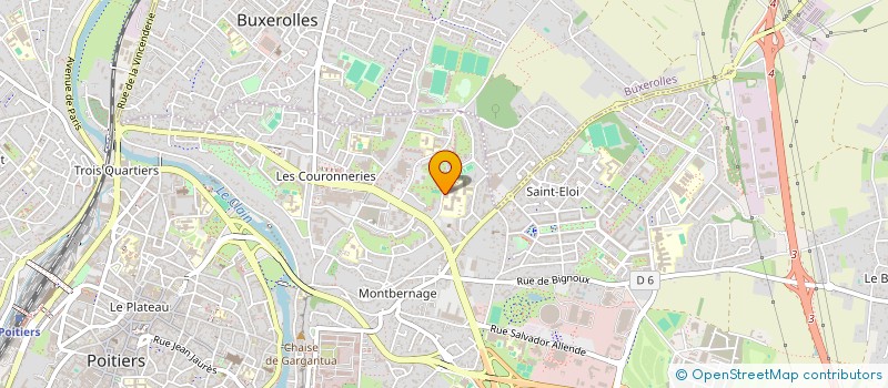 localisation de l'entreprise ASSOCIATION DES PARENTS D'ELEVES DU GROUPE SCOLAIRE ANDERSEN à POITIERS