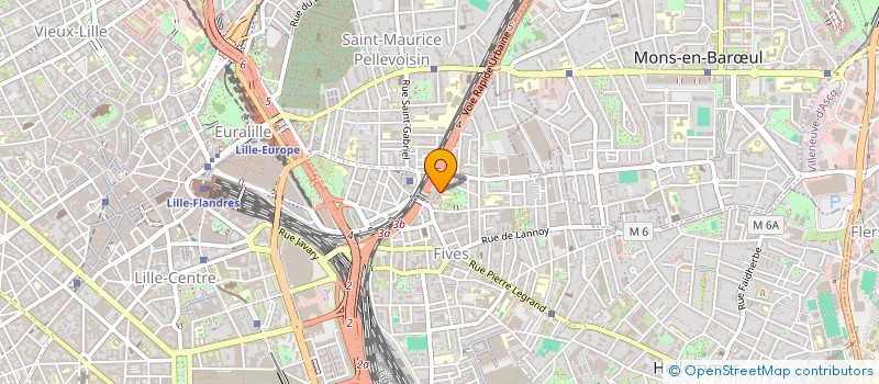 localisation de l'entreprise ASSOCIATION DES PARENTS D ELEVES DU GROUPE SCOLAIRE DESCARTES MONTESQUIEU à LILLE