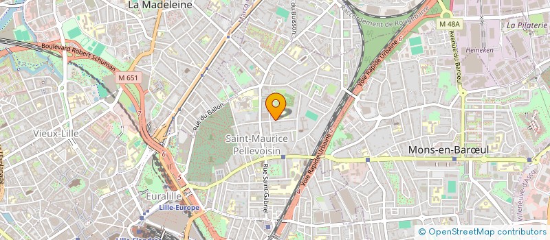 localisation de l'entreprise ASSOCIATION DES PARENTS D'ELEVES DU GROUPE SCOLAIRE JEAN ZAY à LILLE