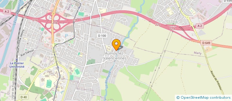 localisation de l'entreprise ASSOCIATION DES PARENTS D'ELEVES DU GROUPE SCOLAIRE JULES FERRY  AULNOY-LEZ-VALENCIENNES