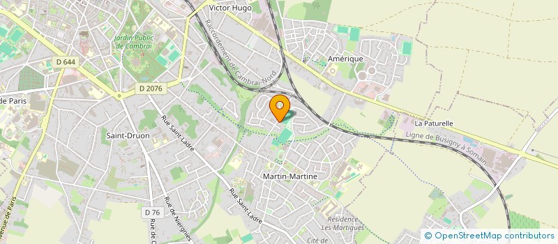 localisation de l'entreprise ASSOCIATION DES PARENTS D'ELEVES DU GROUPE SCOLAIRE PIERRE-CORNEILLE  CAMBRAI