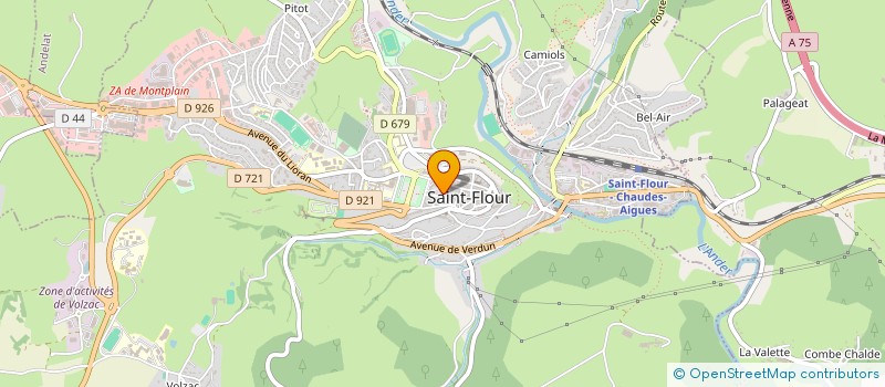 localisation de l'entreprise ASSOCIATION DES PARENTS D'ELEVES DU GROUPE SCOLAIRE VICTOR HUGO - ALEXANDRE VIALATTE à SAINT-FLOUR