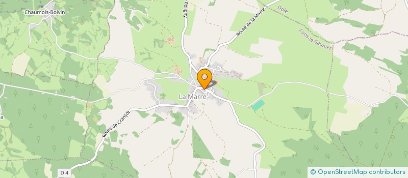 localisation de l'entreprise ASSOCIATION DES PARENTS D' ELEVES DU PREMIER PLATEAU à HAUTEROCHE