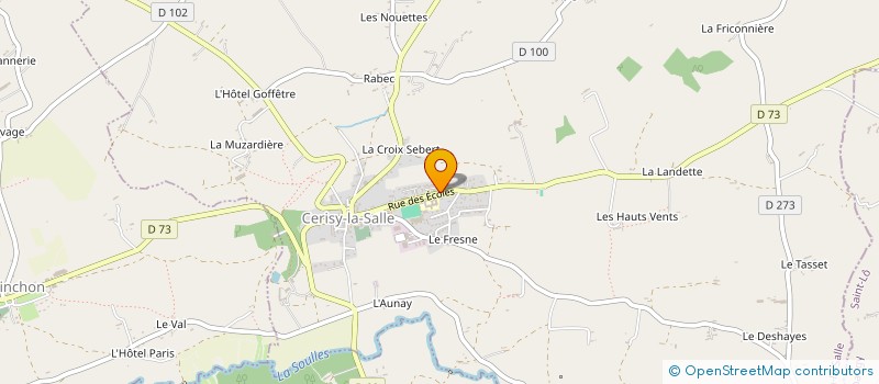 localisation de l'entreprise ASSOCIATION DES PARENTS D'ELEVES DU REGROUPEMENT PEDAGOGIQUE INTERCOMMUNAL DE BELVAL, OUVILLE, MONTPINCHON ET SAVIGNY  OUVILLE