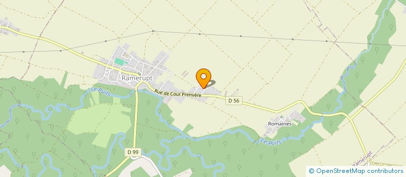 localisation de l'entreprise ASSOCIATION DES PARENTS D'ELEVES  DU REGROUPEMENT PEDAGOGIQUE INTERCOMMUNAL DE RAMERUPT  RAMERUPT