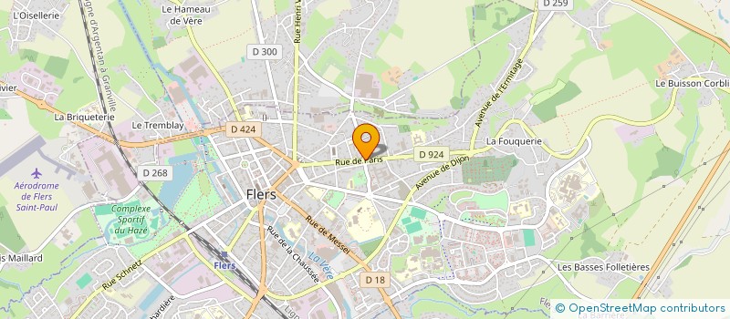 localisation de l'entreprise ASSOCIATION DES PARENTS D'ELEVES DU RPI CHANU - LANDISACQ - ST PAUL à LANDISACQ