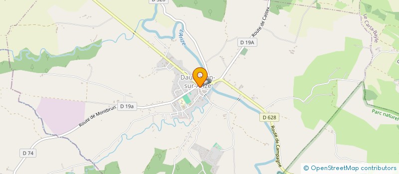 localisation de l'entreprise ASSOCIATION DES PARENTS D'ELEVES DU RPI DE DAUMAZAN SUR ARIZE, CAMPAGNE SUR ARIZE ET DE LA BASTIDE DE BESPLAS, CASTEX, F à DAUMAZAN-SUR-ARIZE