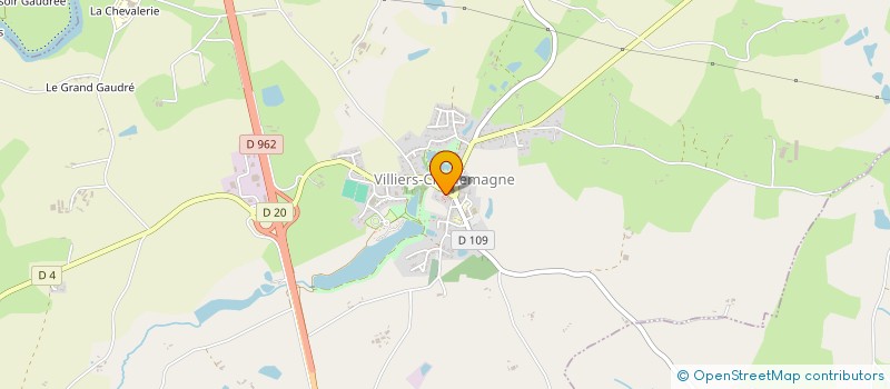 localisation de l'entreprise ASSOCIATION DES PARENTS D'ELEVES DU RPI DES ECOLES PUBLIQUES DE RUILLE FROID FONDS ET VILLIERS CHARLEMAGNE  VILLIERS-CHARLEMAGNE