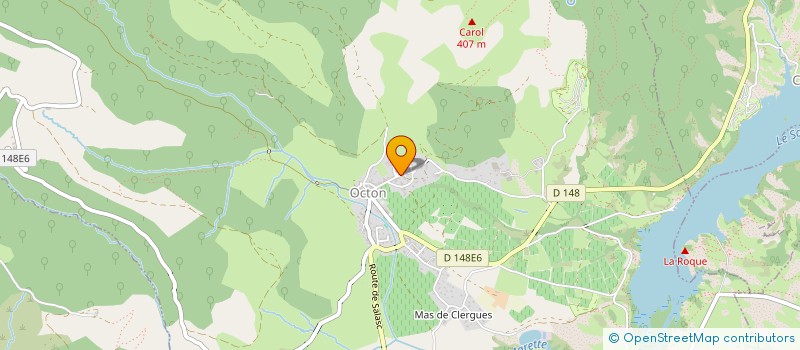 localisation de l'entreprise ASSOCIATION DES PARENTS D'ELEVES DU SALAGOU  OCTON