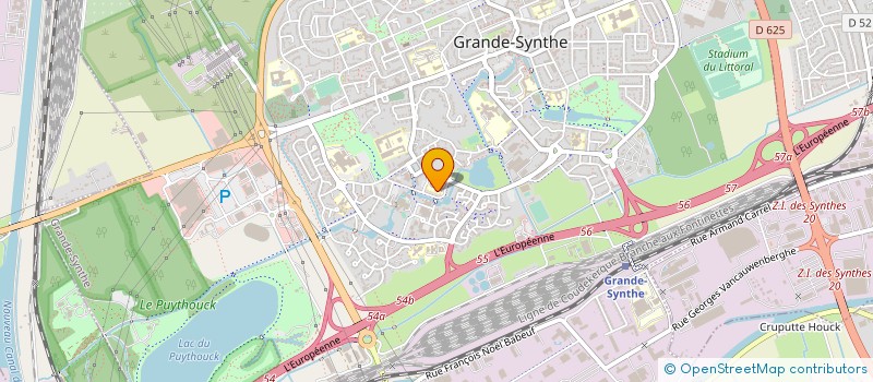 localisation de l'entreprise ASSOCIATION DES PARENTS D'ELEVES ECOLE FREINET  GRANDE-SYNTHE