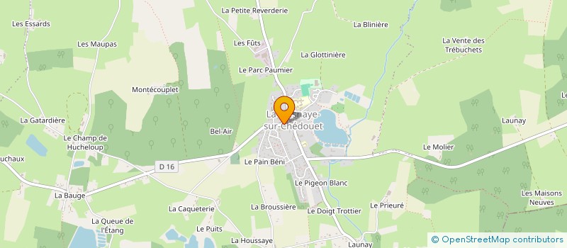 localisation de l'entreprise ASSOCIATION DES PARENTS D'ELEVES ECOLE STE JEANNE D'ARC  VILLENEUVE-EN-PERSEIGNE