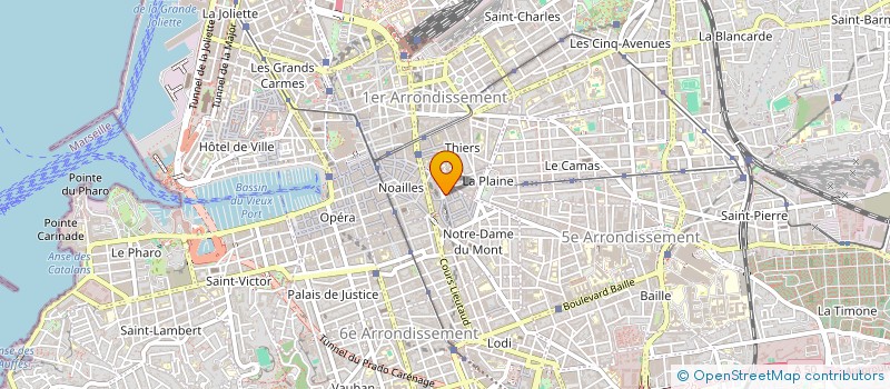 localisation de l'entreprise ASSOCIATION DES PARENTS D'ELEVES ET AMIS DE L'ECOLE CHABANON à MARSEILLE