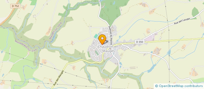 localisation de l'entreprise ASSOCIATION DES PARENTS D'ELEVES ET AMIS DE L'ECOLE PUBLIQUE à MONTREVAULT-SUR-EVRE