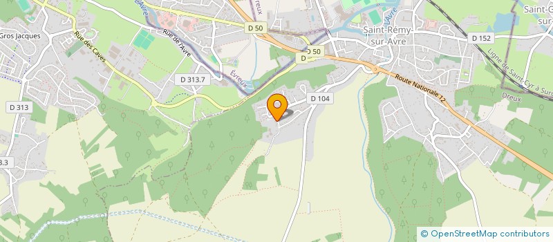 localisation de l'entreprise ASSOCIATION DES PARENTS D'ELEVES ET AMIS DES ECOLES DU BOIS D'HAUTERRE à SAINT-REMY-SUR-AVRE