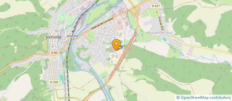localisation de l'entreprise ASSOCIATION DES PARENTS D'ELEVES GROUPEMENT DIDEROT à JOINVILLE