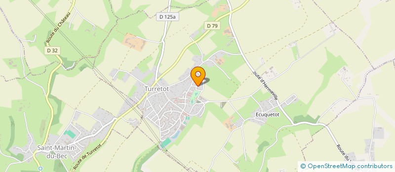 localisation de l'entreprise ASSOCIATION DES PARENTS D'ELEVES INDEPENDANTE DES ECOLES LES VIKINGS ET LES ECUREUILS DE TURRETOT  TURRETOT