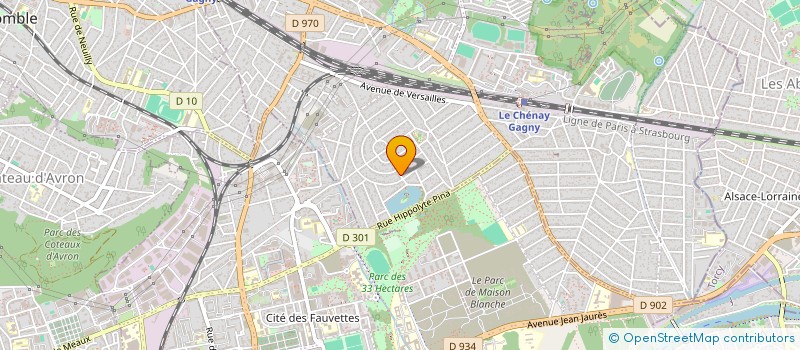 localisation de l'entreprise ASSOCIATION DES PARENTS D'ELEVES INDEPENDANTS à GAGNY
