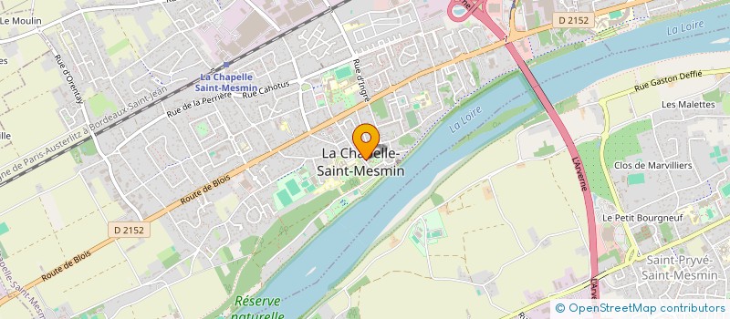 localisation de l'entreprise ASSOCIATION DES PARENTS D'ELEVES INDEPENDANTS  LA CHAPELLE-SAINT-MESMIN