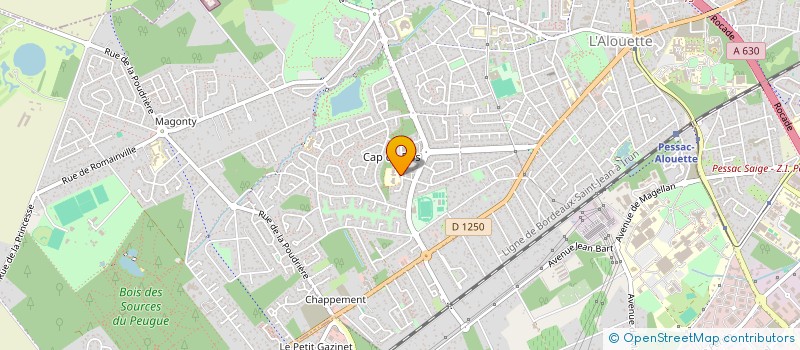 localisation de l'entreprise ASSOCIATION DES PARENTS D'ELEVES INDEPENDANTS DE PESSAC à PESSAC