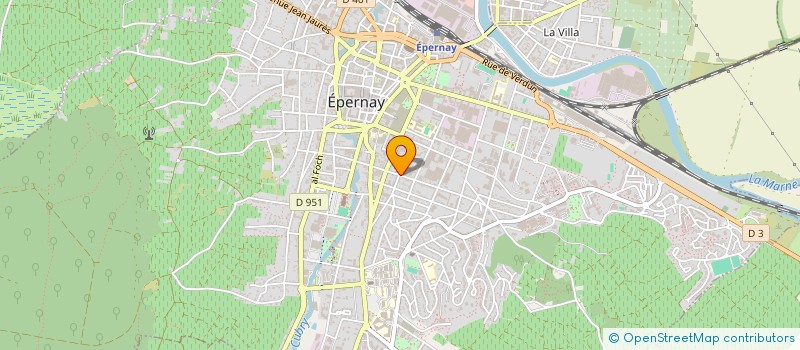 localisation de l'entreprise ASSOCIATION DES PARENTS D'ELEVES JANCELINS  EPERNAY