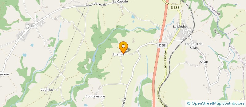 localisation de l'entreprise ASSOCIATION DES PARENTS D'ELEVES JULES FERRY ET JEAN BOUDOU  NAUCELLE