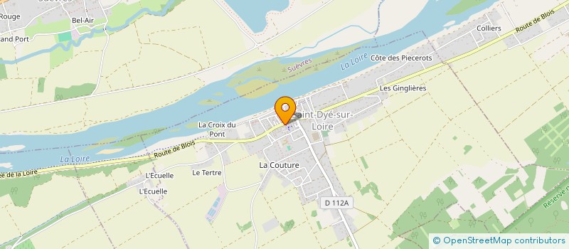 localisation de l'entreprise ASSOCIATION DES PARENTS D'ELEVES LA GABARE à SAINT-DYE-SUR-LOIRE