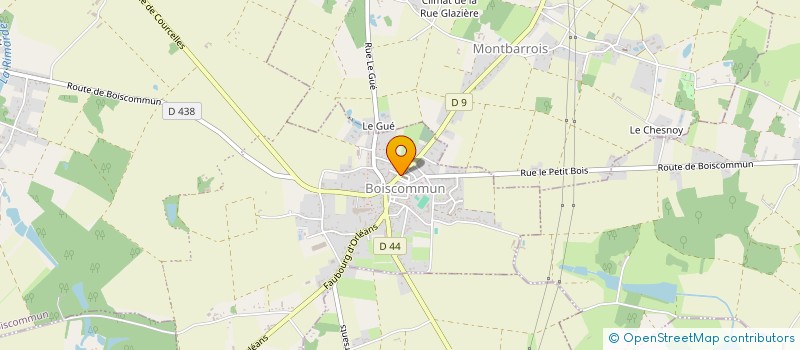 localisation de l'entreprise ASSOCIATION DES PARENTS D'ELEVES LES CANAILLES à BOISCOMMUN