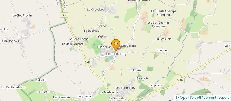 localisation de l'entreprise ASSOCIATION DES PARENTS D'ELEVES - LES CANAILLES DU CANAL  TREVERIEN