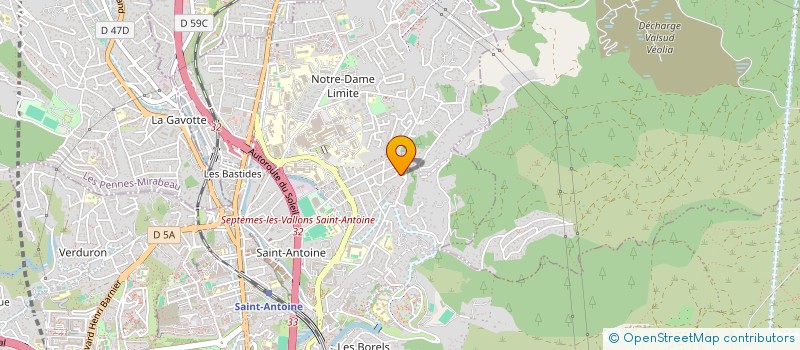 localisation de l'entreprise ASSOCIATION DES PARENTS D ELEVES LES GAMINS DES BORELS à MARSEILLE