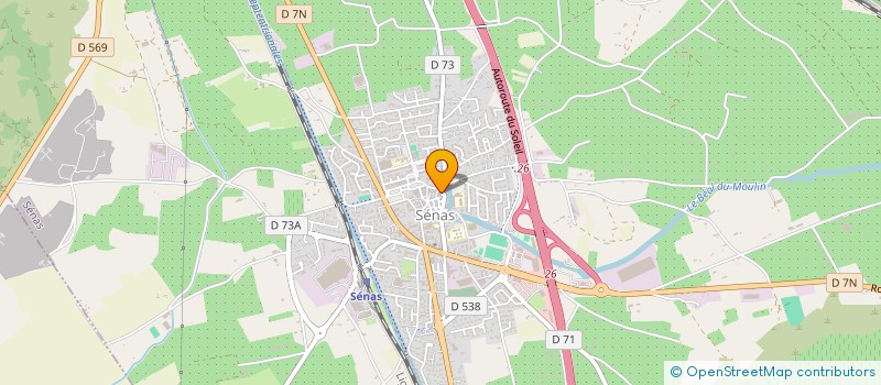 localisation de l'entreprise ASSOCIATION DES PARENTS D'ELEVES LES KIDS DE JEAN MOULIN 2  SENAS