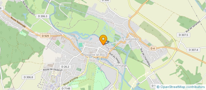 localisation de l'entreprise ASSOCIATION DES PARENTS D'ELEVES MESQUITE COUTE à NOGENT-LE-ROI